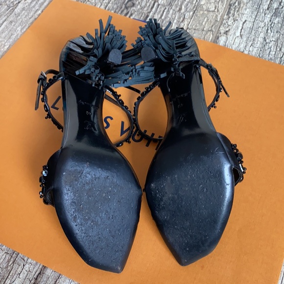 LOUIS VUITTON dressy sandals Size.40🌹+free gift - Picture 7 of 16
